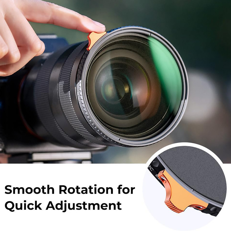 فیلتر لنز کی اند اف مدل B-DIFFUSION14 VARIABLE ND2-400(MRC) NANO-X - 82MM