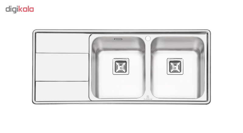 سینک پرنیان استیل کد Ps 1215 توکار