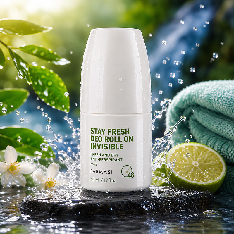 رول ضد تعریق مردانه فارماسی مدل Stay Fresh Invisible حجم 50 میلی لیتر