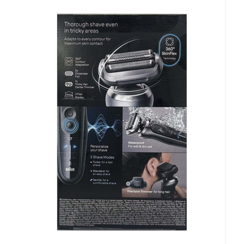 ماشین اصلاح موی صورت شارژی براون مدل 72G7200CC
