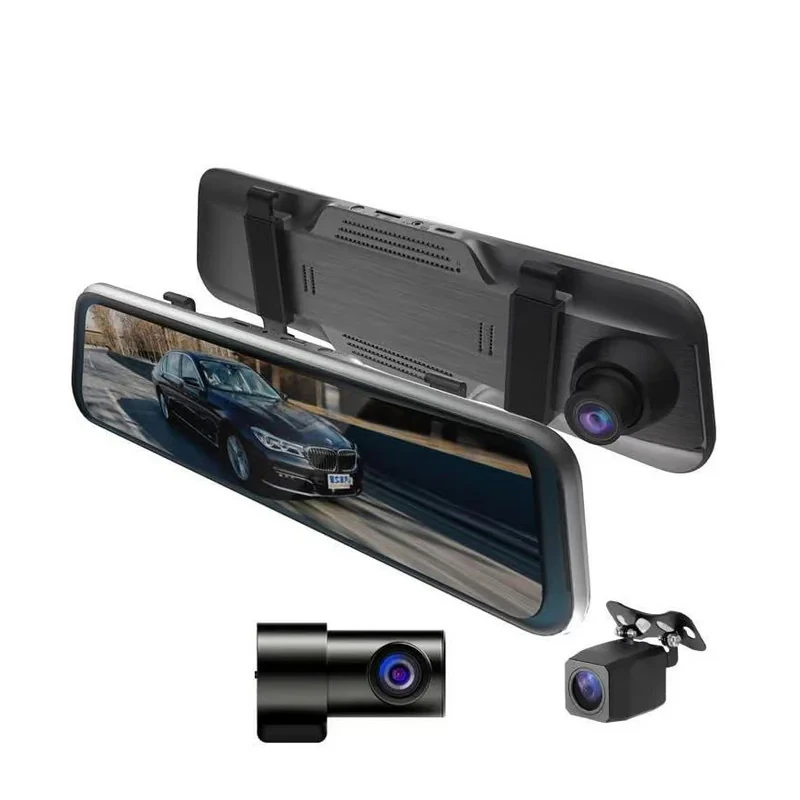 دوربین فیلم برداری ثبت وقایع خودرو مدل آینه‌ای لمسی RoadLens-WS8
