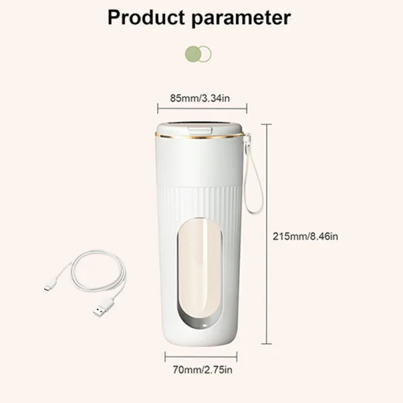 شیکر شارژی ام دی اچ ال مدل 14 تیغه کد AJ-01 گنجایش 0.34 لیتر