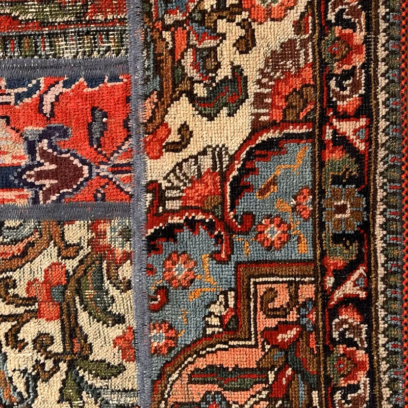 کلاژ فرش دستباف 2 متری کد NKP.RJ65