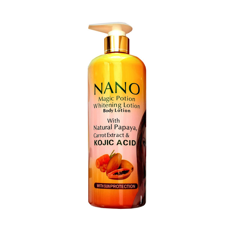 لوسیون بدن نانو مدل kojic acid حجم 500 میلی لیتر