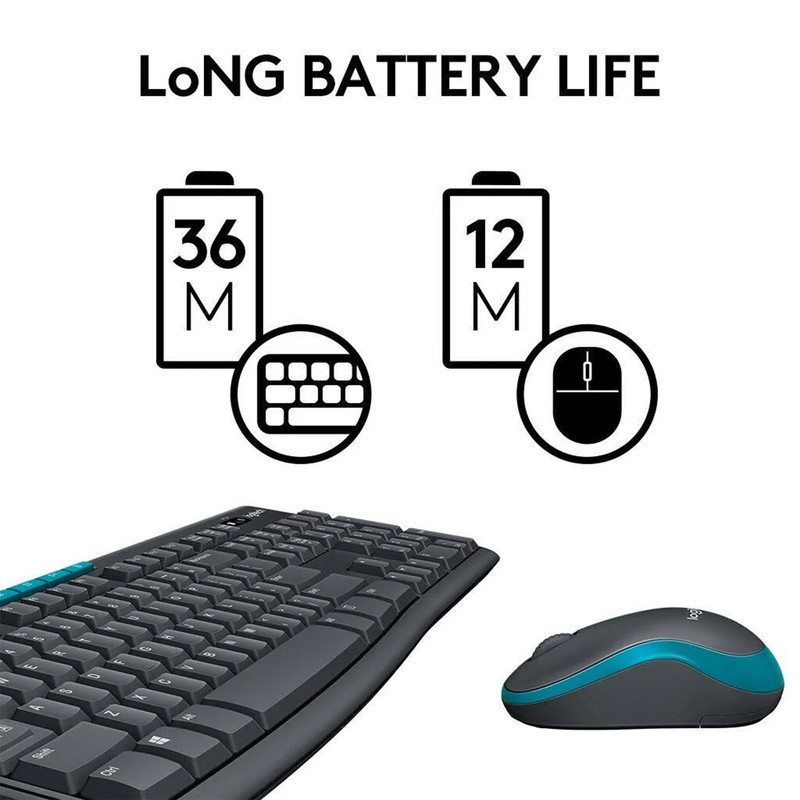 کیبورد و ماوس بی سیم لاجیتک مدل MK275