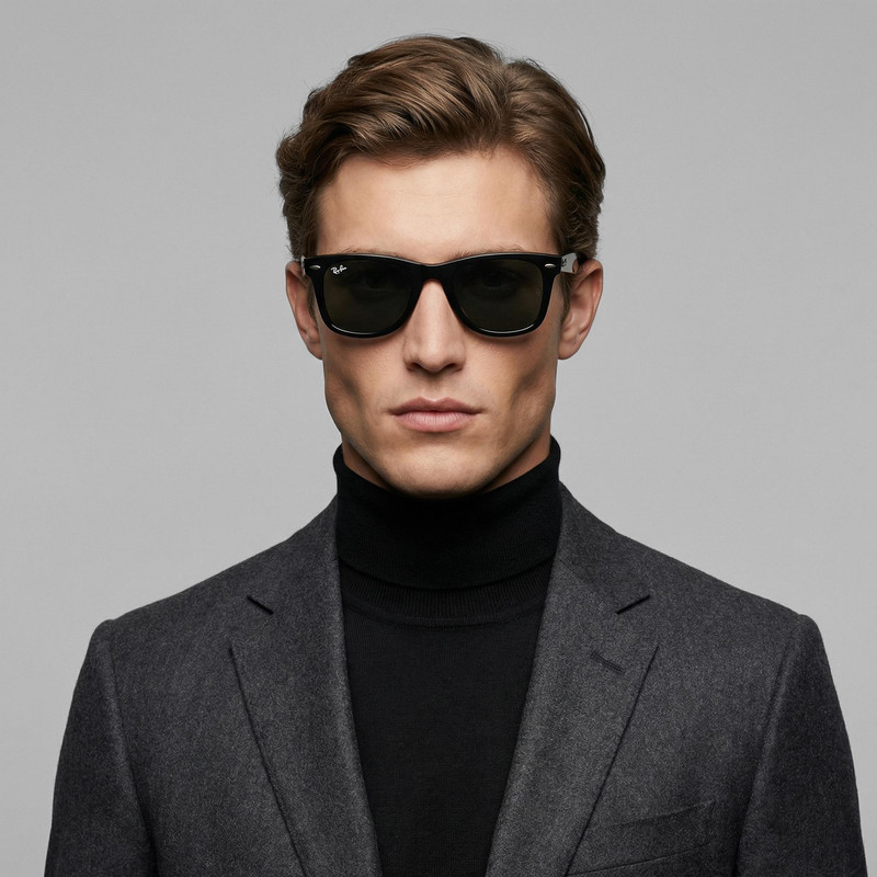 عینک آفتابی ویفرر (Wayfarer) ری بن مدل 0RB4260D-601-1
