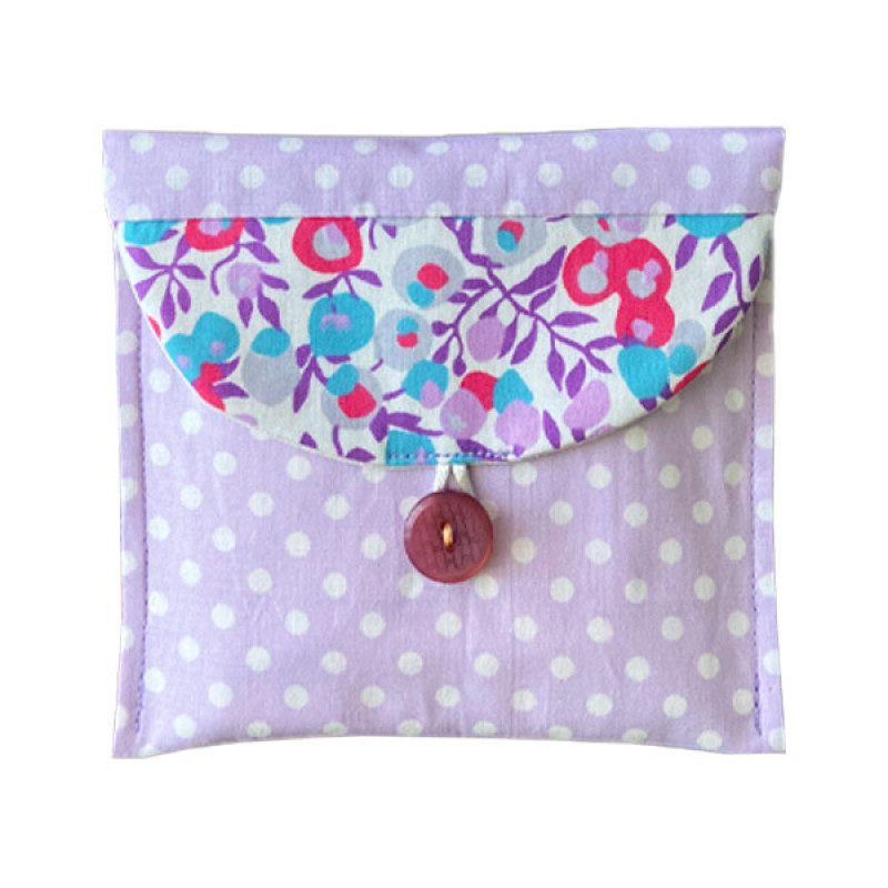 کیف نوار بهداشتی مدل purple garden