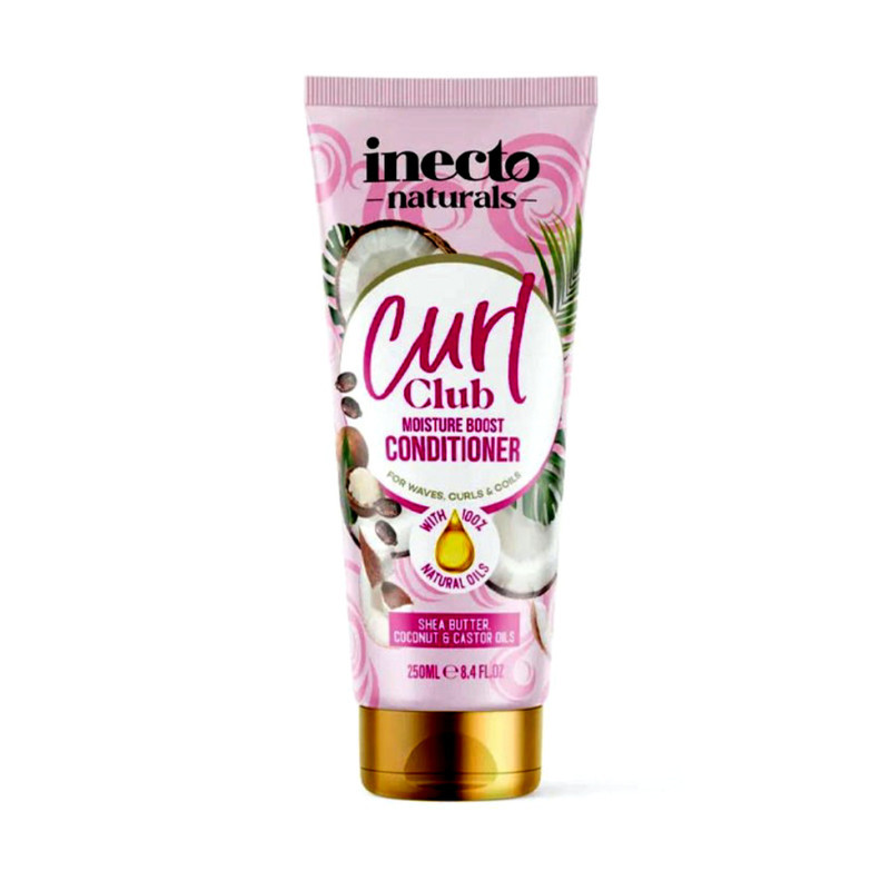 نرم‌کننده مو اینکتو مدل CURLS CLUB حجم 250 میلی‌لیتر