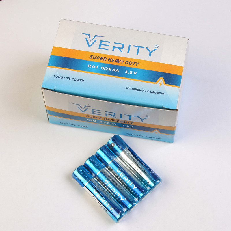 باتری قلمی وریتی مدل Super Heavy Duty بسته چهار عددی