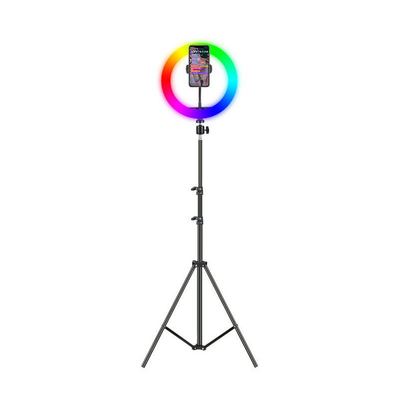 رینگ لایت مدل LJJ-26 RGB-26cm