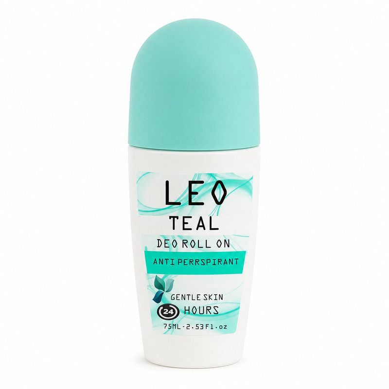 رول دئودورانت زنانه لئو مدل TEAL حجم 75 میلی‌لیتر