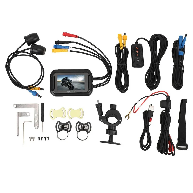 دوربین موتور سیکلت مدل 2 لنز کد M5B-WiFi همراه با GPS