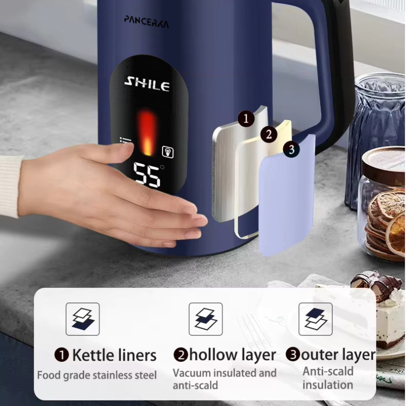 کتری برقی پانسرکا مدل Shile گنجایش 2.2 لیتر