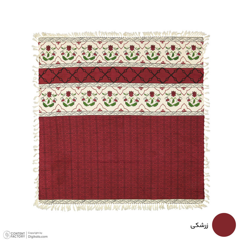 رومیزی بومی مدل 008 سایز 100x96 سانتی‌متر