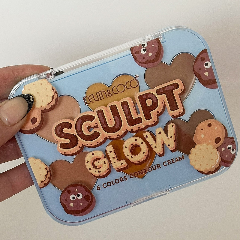 پالت کانتور کوین اند کوکو مدل soft taupe شماره 02