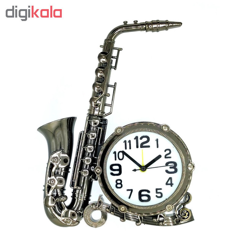 ساعت رومیزی مدل ساکسیفون کد 01-110