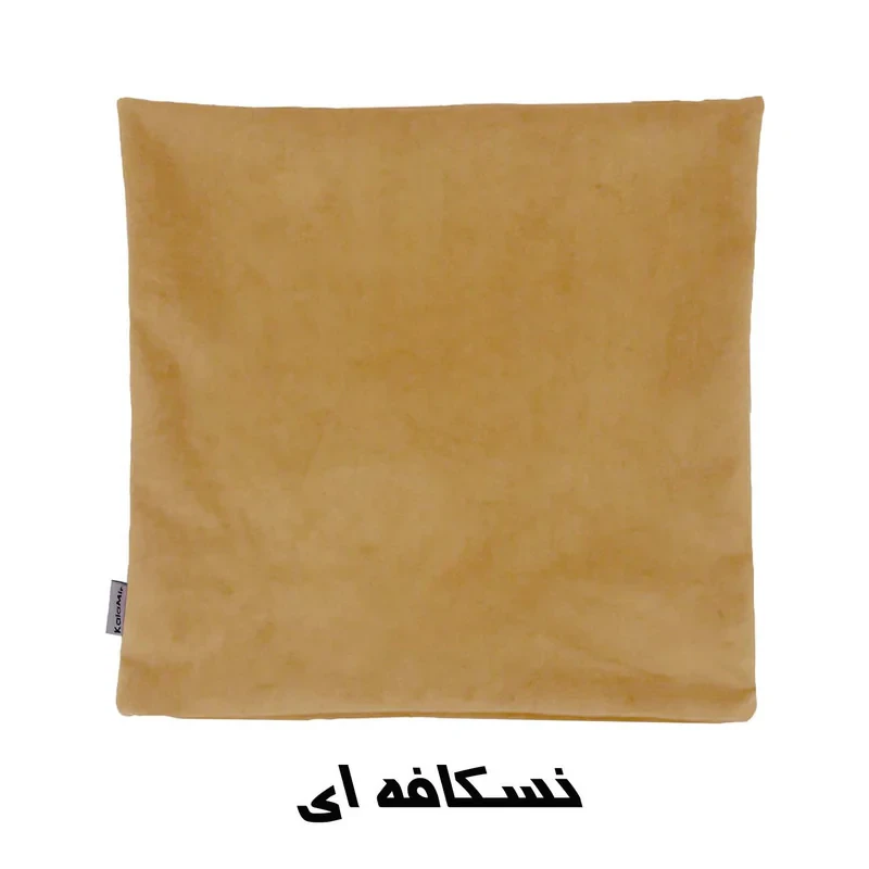 کاور کوسن کالامیر مدل مخمل میکور سایز 40*40 سانتی متر