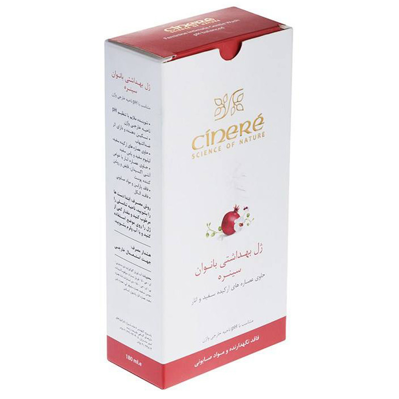 ژل بهداشتی بانوان سینره مدل Orchid حجم 180 میلی لیتر مجموعه 2 عددی