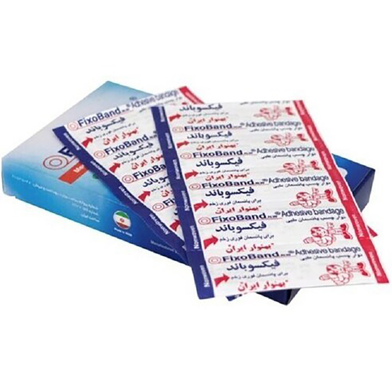 چسب زخم فیکسوباند مدل FX بسته 100 عددی