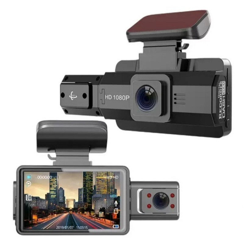دوربین دوگانه خودرو مدل Cam X3