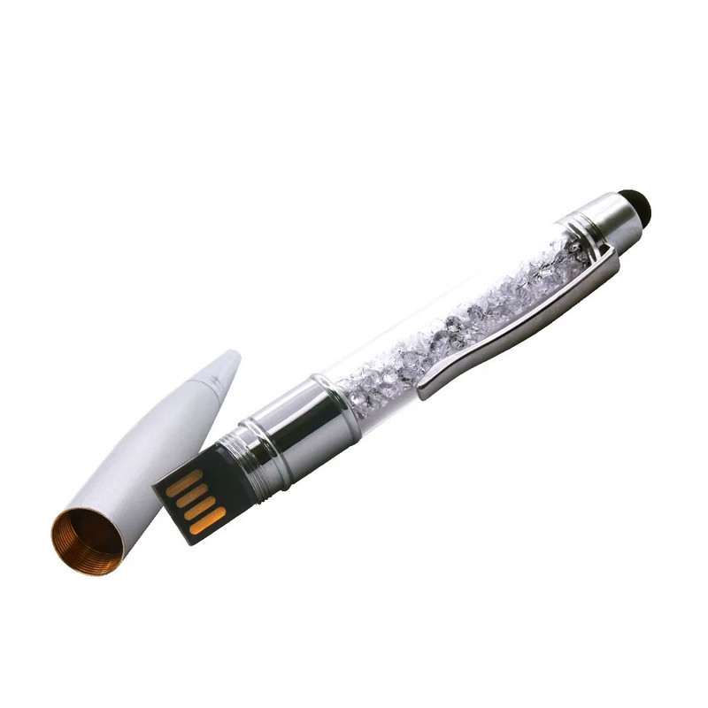 فلش مموری USB2.0 پرلیت یو اس بی مدل خودکار سه کاره کد PEN-04 ظرفیت 128 گیگابایت