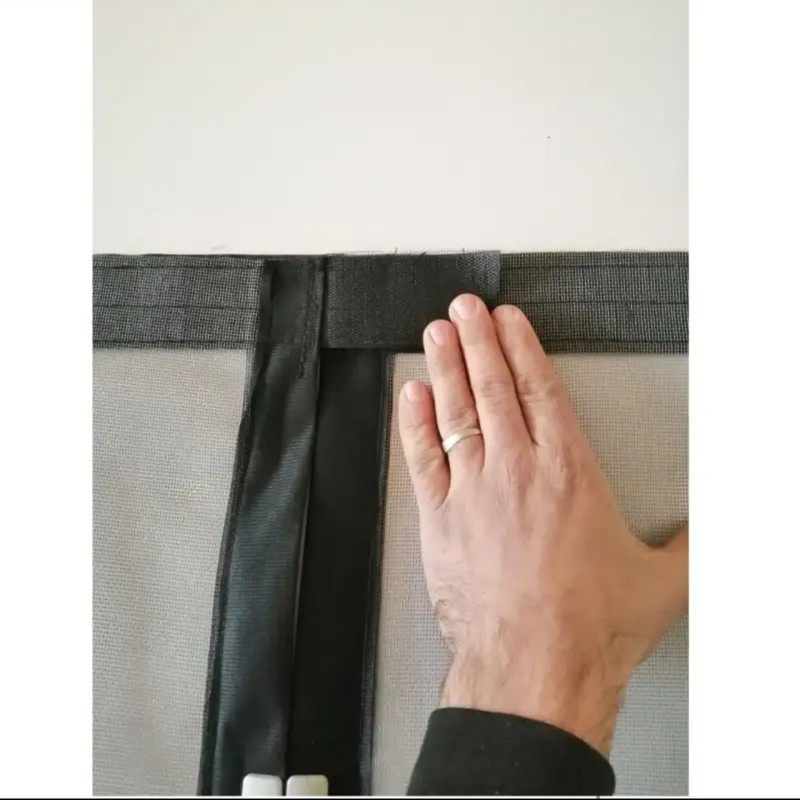 پرده مغناطیسی مدل توری فایبرگلاس سایز 230×90 سانتی متر