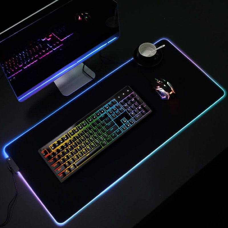 ماوس پد گیمینگ مدل RGB کد GMS_WT_5