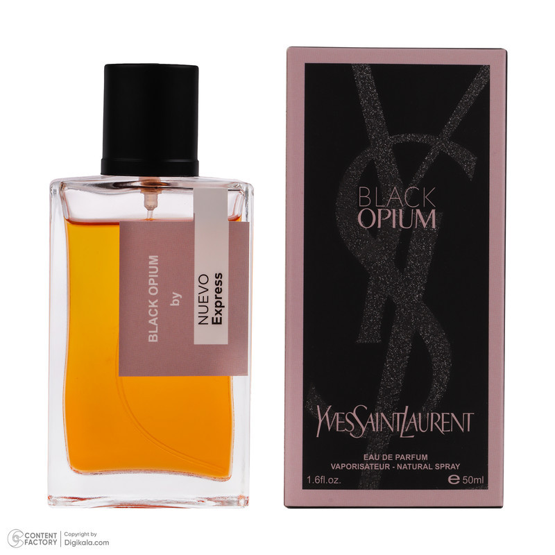 ادوپرفیوم زنانه نوو اکسپرس مدل Black Opium حجم 50 میلی‌لیتر