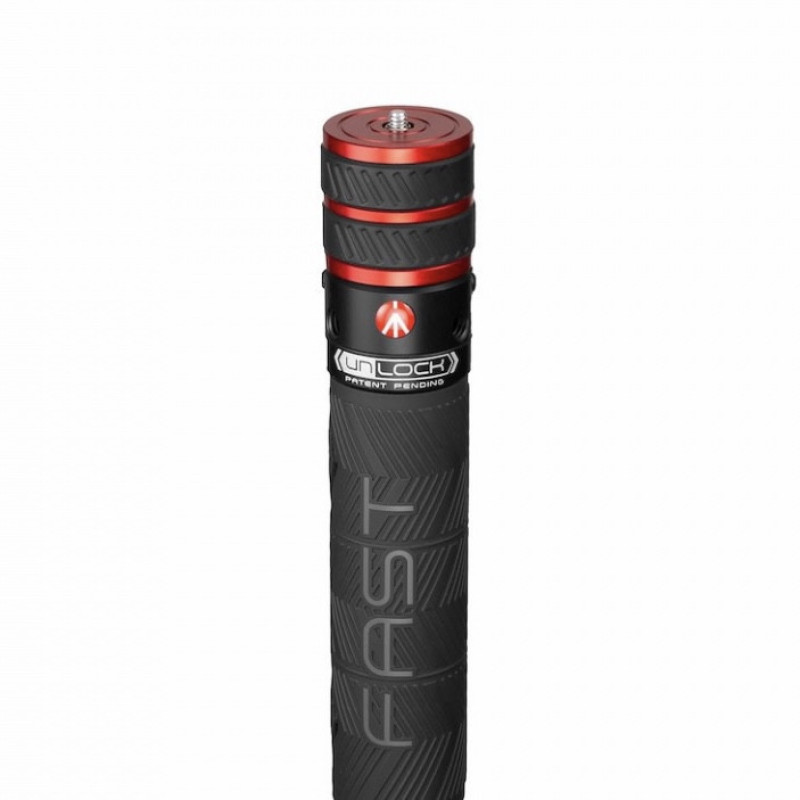 تک پایه دوربین منفروتو مدل Fast GimBoom Carbon