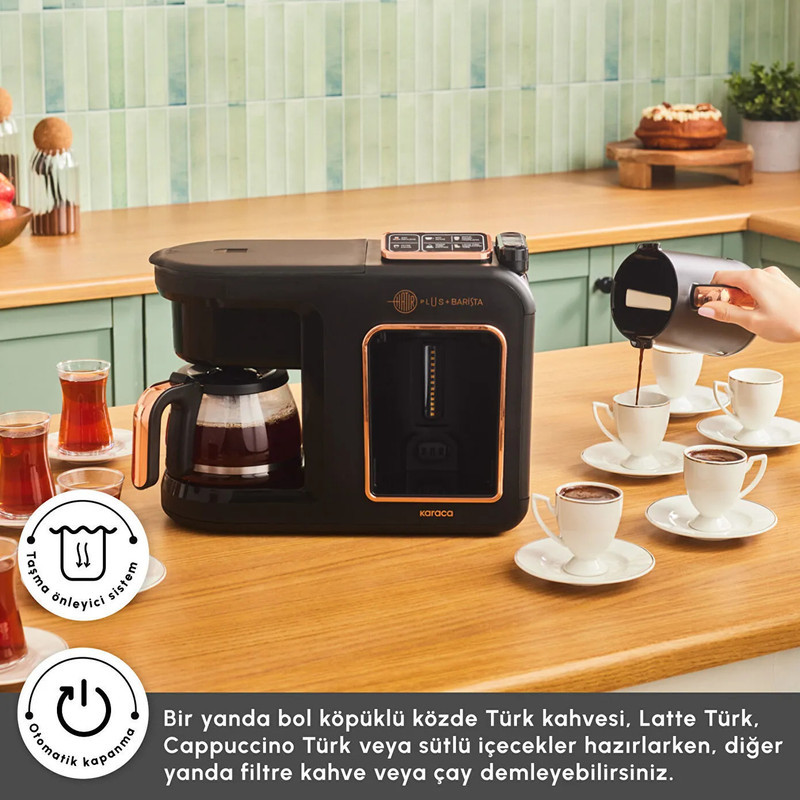 قهوه‌ساز کاراجا مدل Hatır Plus Barista 6 in 1