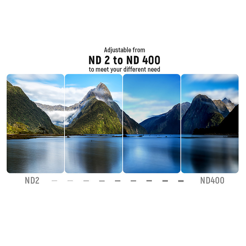 فیلتر لنز مدل CAMTEN-VARIABLE NDX 2-400 - 49MM