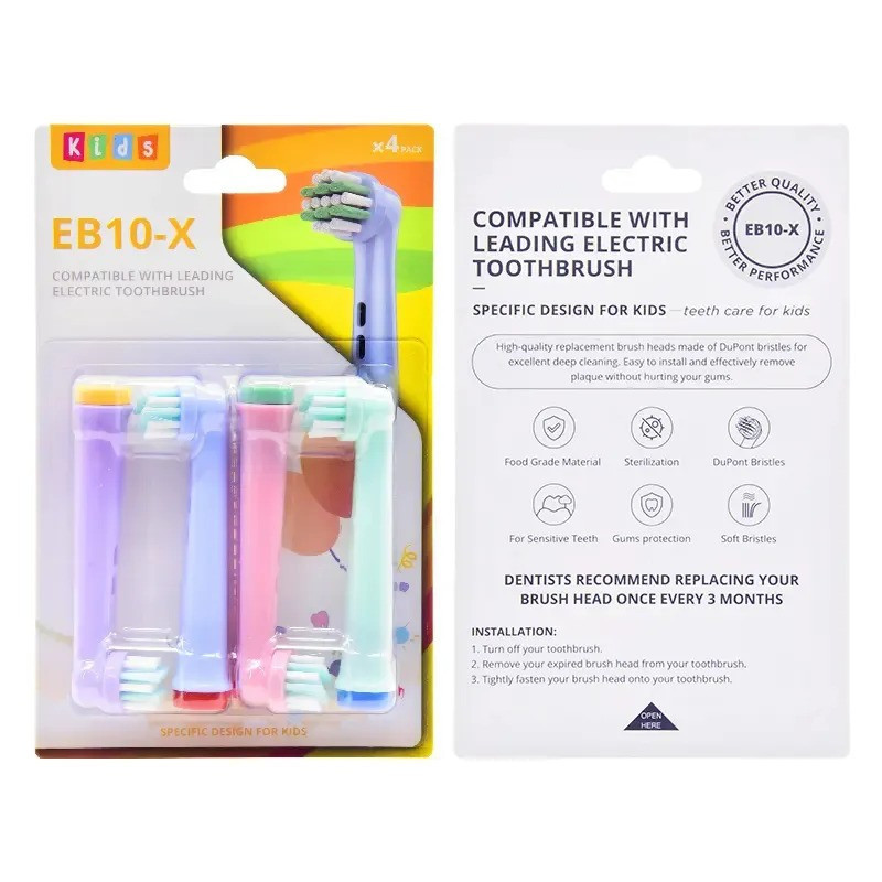سری یدک مسواک برقی مدل EB10-X بسته 4 عددی