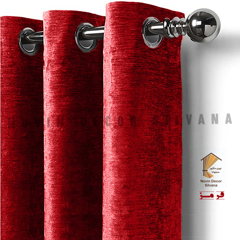 پرده نوین دکور سیلوانا مدل Shanel 280_1 سایز 280 × 140 سانتی متر