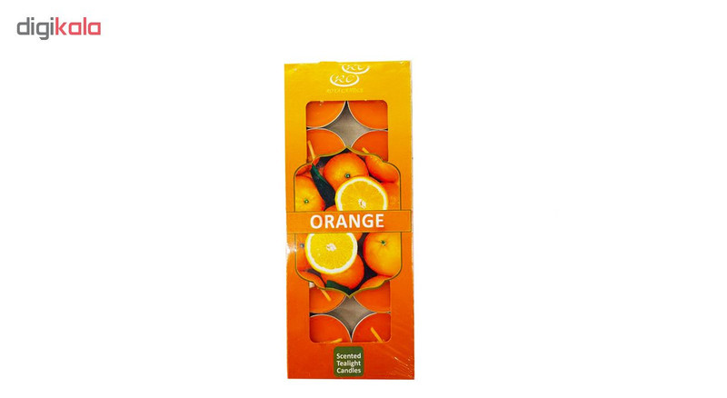 شمع وارمر مدل orange بسته 10 عددی