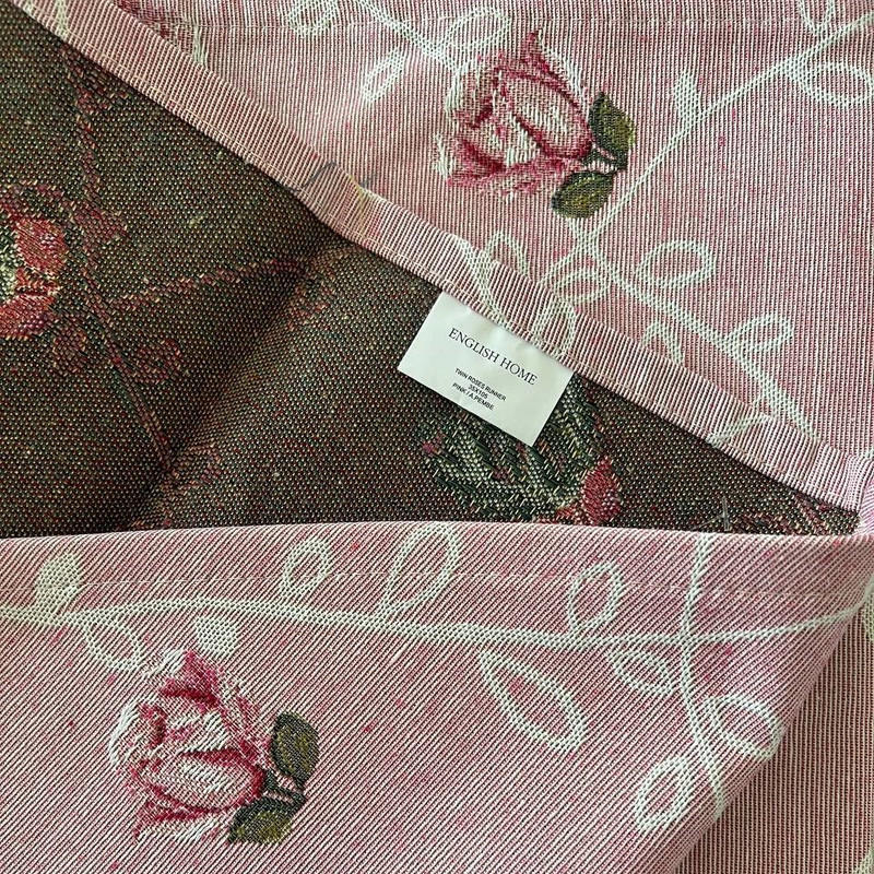 رانر انگلیش هوم مدل Twin Roses سایز 105x35 سانتی‌متر