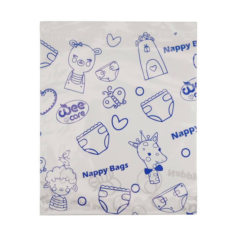 کیسه بهداشتی پوشک وی کر مدل Nappy Bags بسته 24 عددی