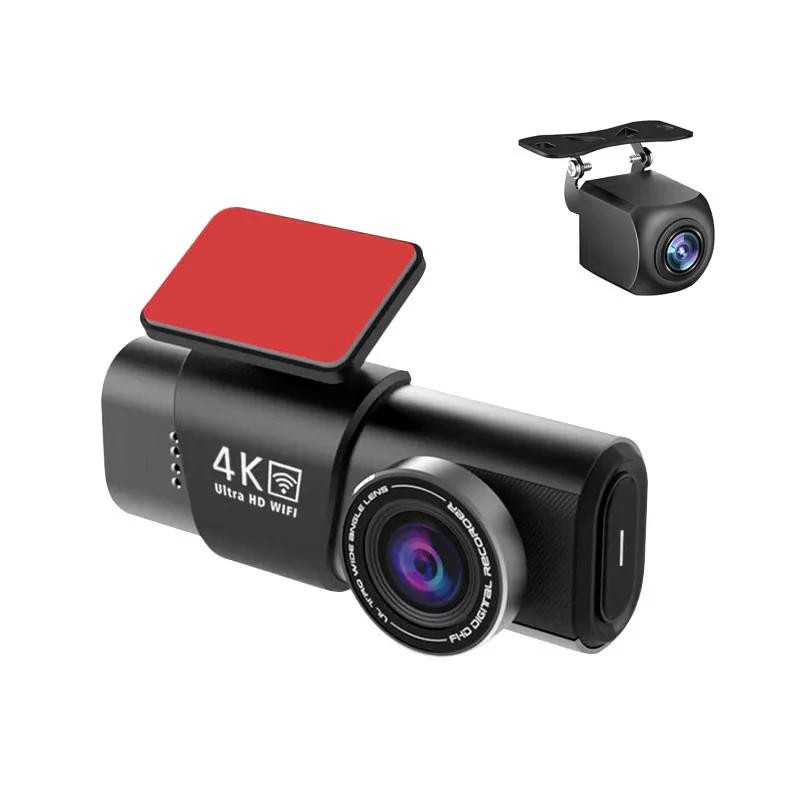 دوربین ثبت وقایع خودرو اتوویژن مدل OK309-4K+WiFi به همراه دوربین عقب