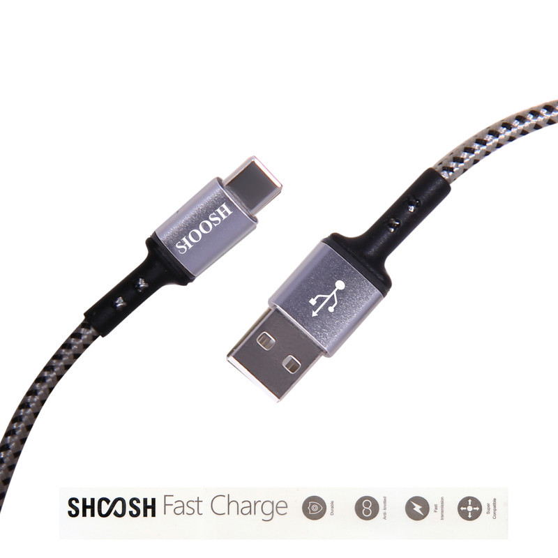 کابل تبدیل usb به usb-c شوش مدل 020  fast shargeطول 1.1 متر