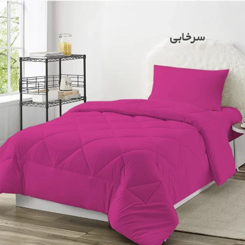 لحاف چیداری مدل میکرو یک نفره سایز 160x220 سانتی متر