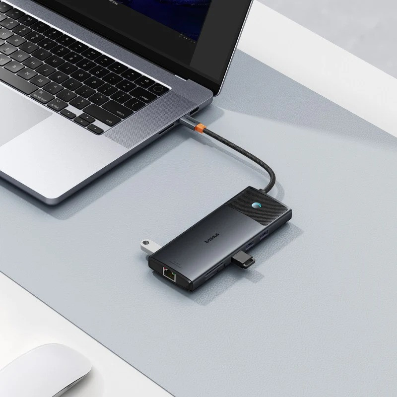 هاب 11 پورت USB-C بیسوس مدل BS-OH098