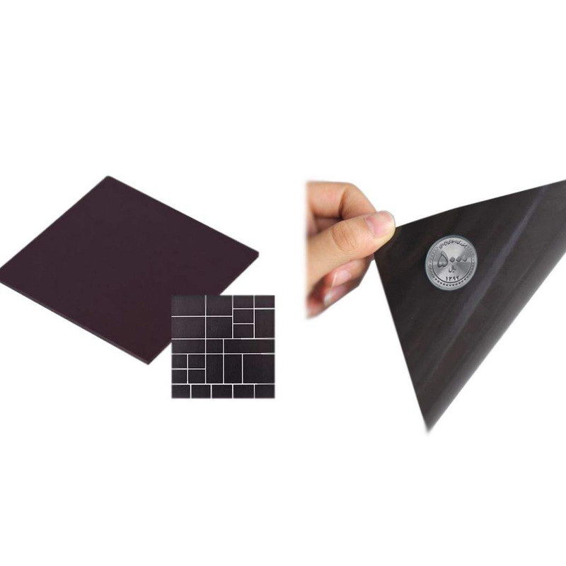 آهنربا ورقه ای لاستیکی مدل Rubber ابعاد 20x30 سانتیمتر