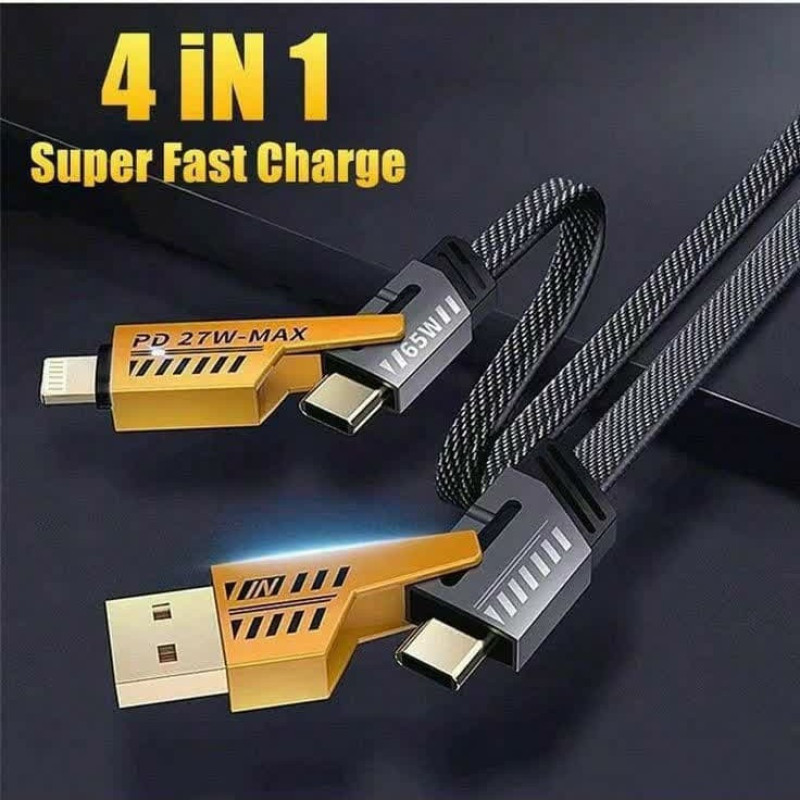 کابل تبدیل USB-CUSB به USB-Cلایتنیگ مدل PD 27W-MAX طول 1متر