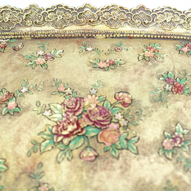 سینی مدل باغ طلایی