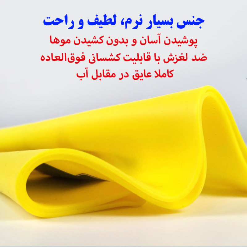کلاه شنا طرح گربه مدل SY-403