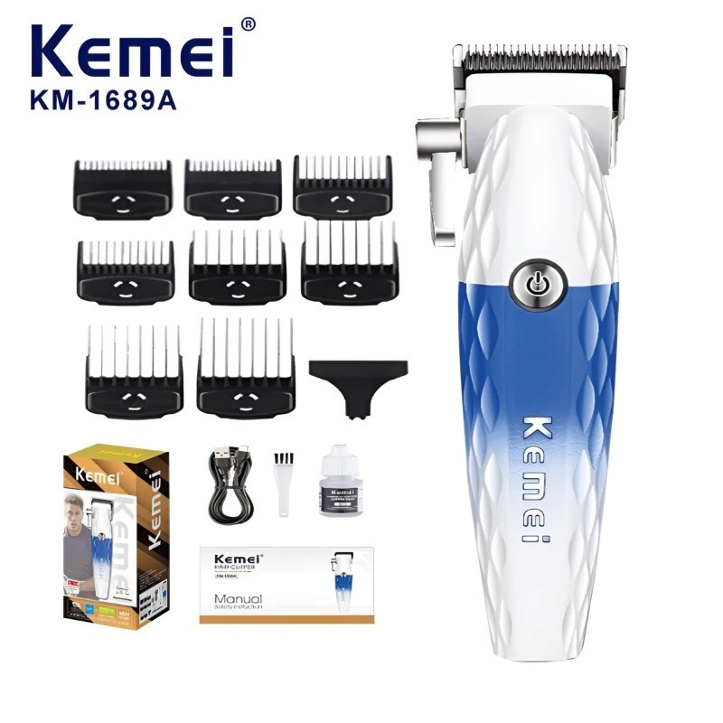 ماشین اصلاح موی سر و صورت شارژی کیمی مدل KM-1689A