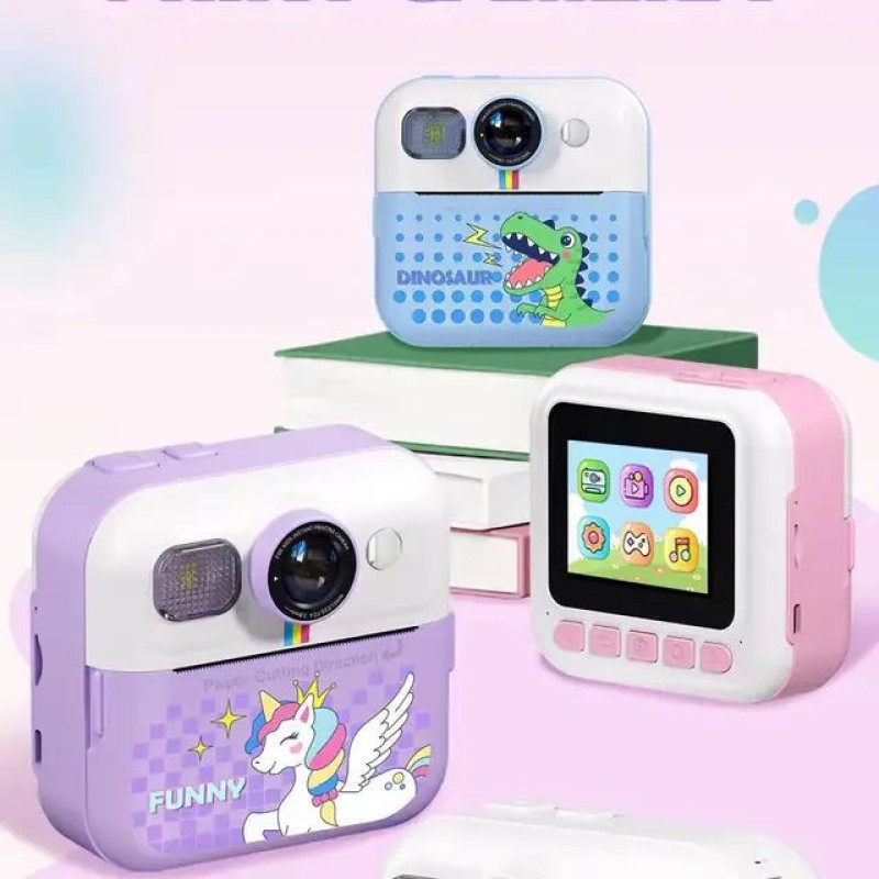 دوربین عکاسی چاپ سریع مدل Kids Printing Camera