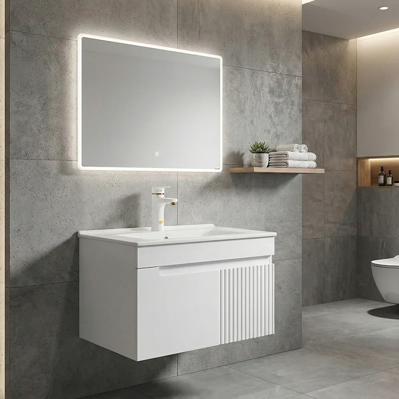 ست کابینت و روشویی دیواری دلفین مدل Flat-7040