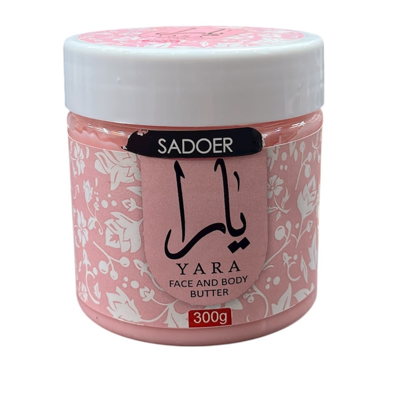 کره بدن سادور مدل یارا 300 گرم مناسب انواع پوست با خاصیت مرطوب‌کنندگی، ضد حساسیت، ضد آفتاب‌سوختگی، جمع‌کننده منافذ و ضد لک