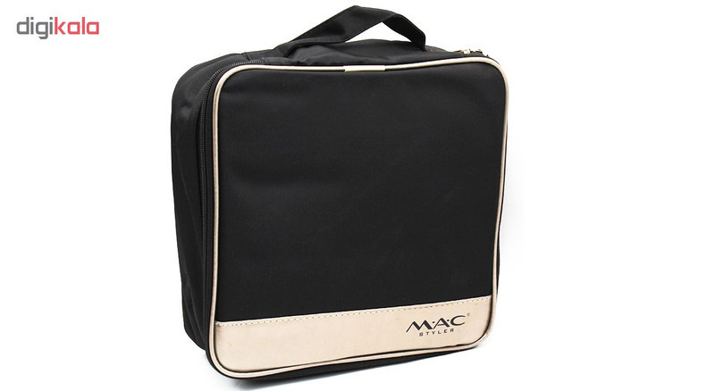 سشوار برس‌دار چرخشی 1200 وات مک استایلر مدل MC-6651، موتور AC، وزن 400 گرم، المنت سرامیک، دارای سری دیسپانسر با ویژگی فرکنندگی، با قابلیت باد سرد، فناوری تولید یون