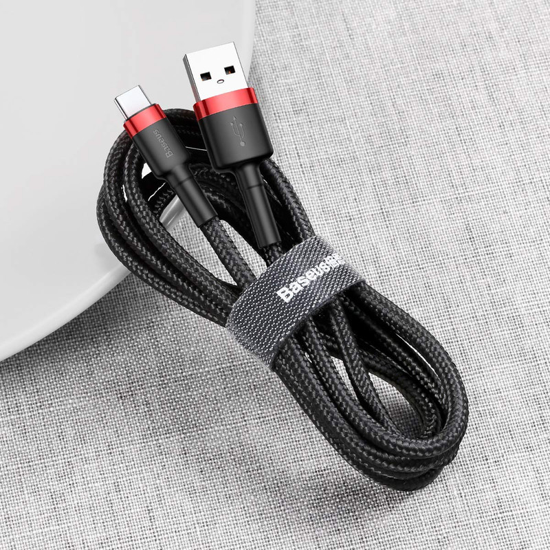 کابل تبدیل USB به USB-C بیسوس  مدل CATKLF-C91 Cafule طول 2 متر